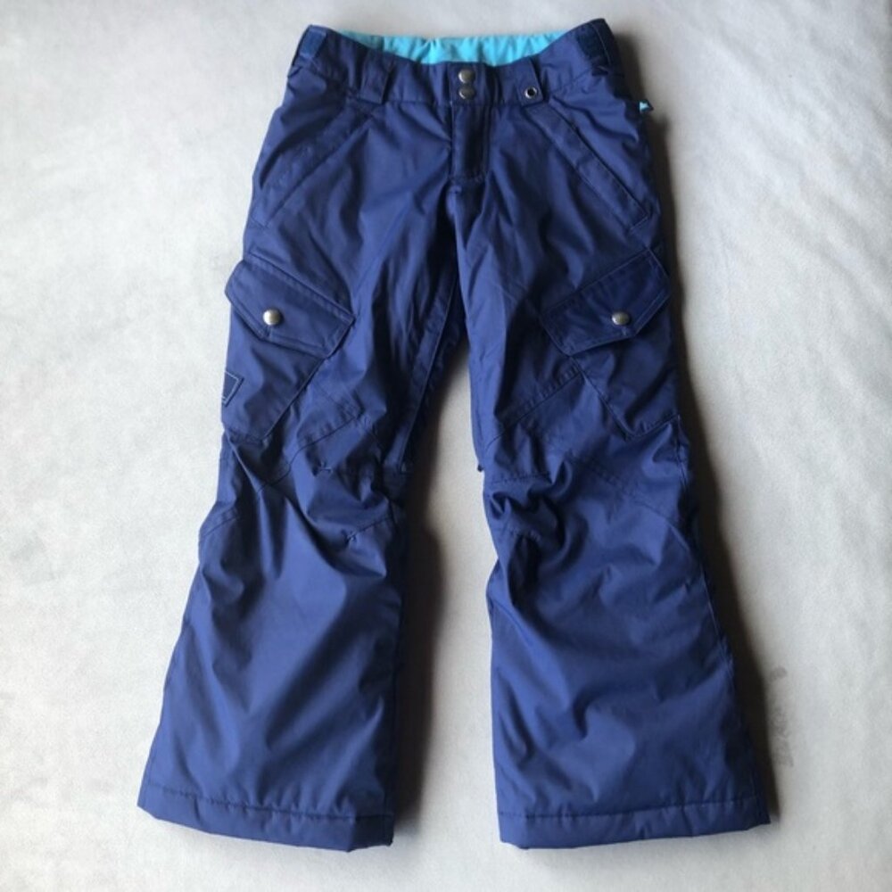Burton ~ Cargo Snowboard Ski SnowPants ~ Girls XS 5-6 ~ Dark Blue